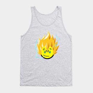 Smiley Face Majin Vegeta Tank Top